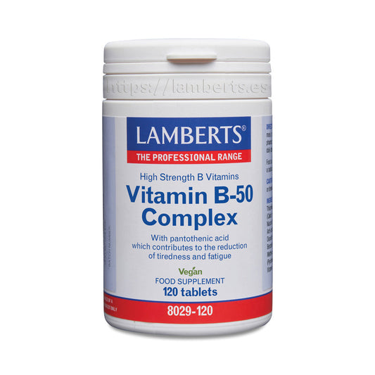 Complejo de Vitaminas B-50. Fórmula ganadora. Balance Ideal.
Ayuda a reducir el cansancio, mejora el rendimiento energético y más