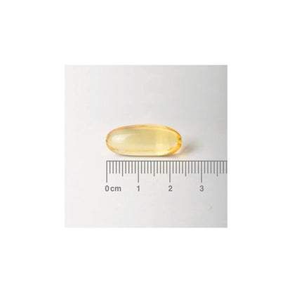 Aceite de Hígado de Bacalao 1000 mg, 280 mg de Omega 3 (triglicéridos) y Vitaminas A, D y E