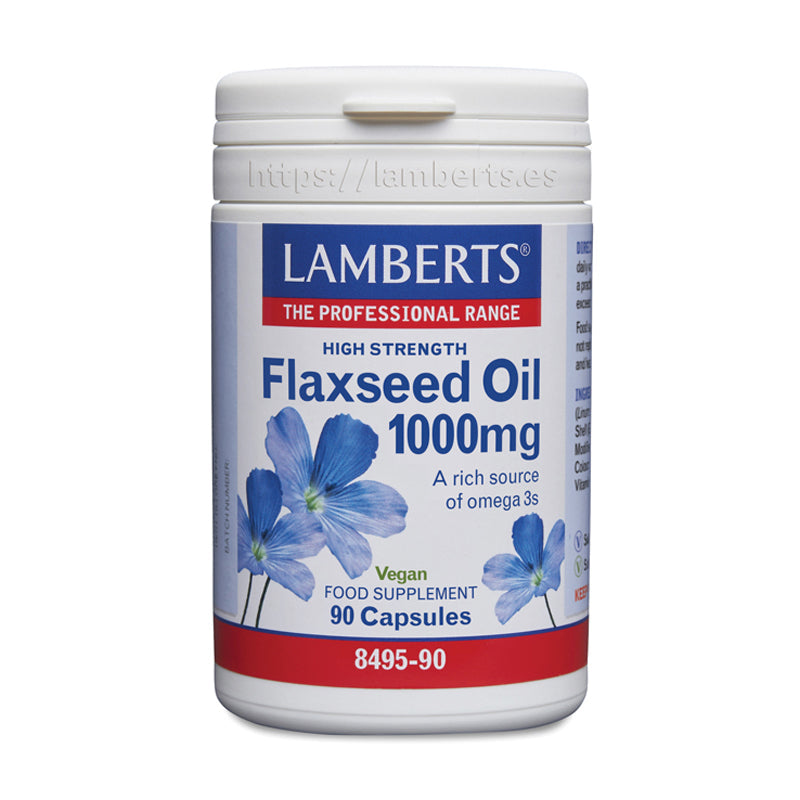 Aceite de Semillas de Lino 1000 mg rico en Omega 3
Ayuda a mantener el bienestar del corazón, de las articulaciones y de la piel