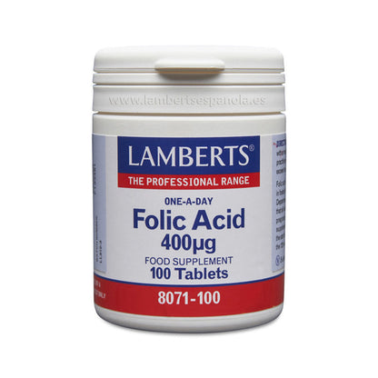 Ácido Fólico 400 mcg, un apoyo durante el embarazo