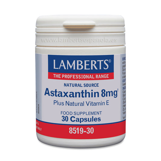 Astaxantina 8 mg con Vitamina E natural