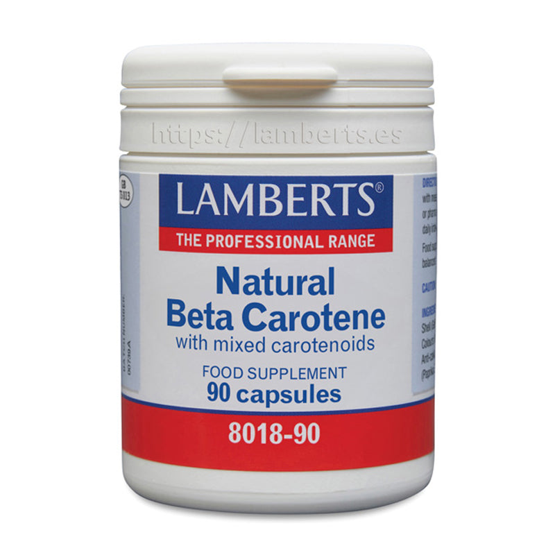 Betacaroteno Natural Con Mezcla de Carotenoides