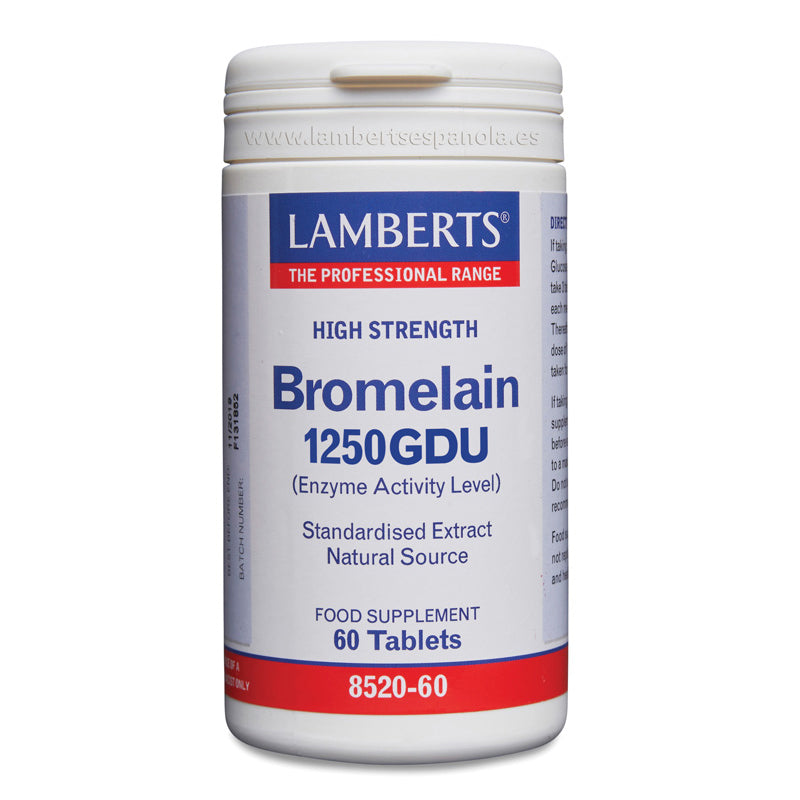 Bromelina 1250 GDU Enzimas de Piña de fuente natural