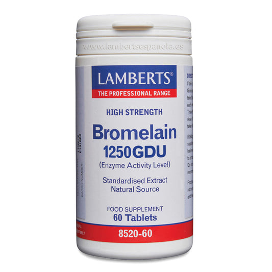 Bromelina 1250 GDU Enzimas de Piña de fuente natural