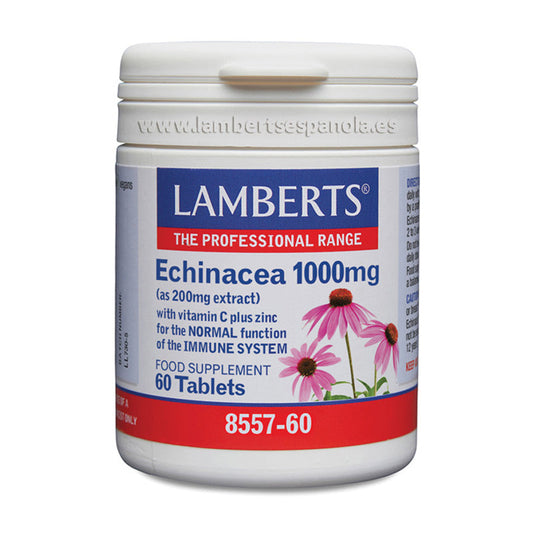 Equinácea 1.000 mg más Vitamina C 40 mg y Zinc 2,5 mg