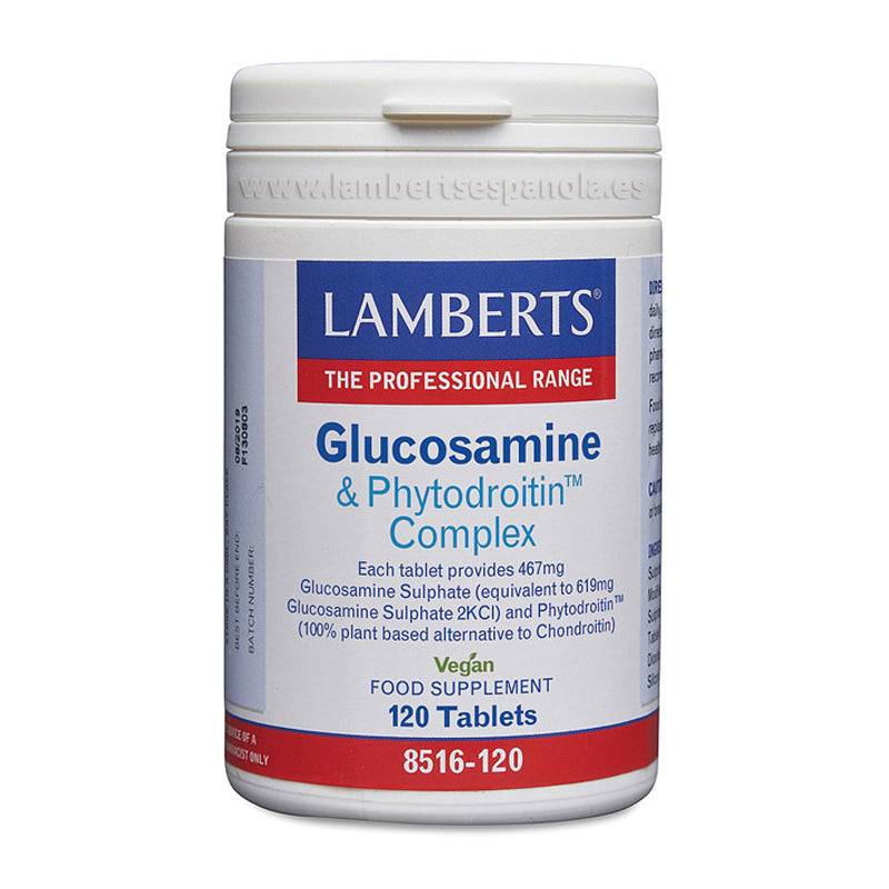 Complejo de Glucosamina y Phytodroitin™ 
Sulfato de Glucosamina (GlucosaGreen®) y Phytodrointina™ (100% vegetal). Alternativas Veganas