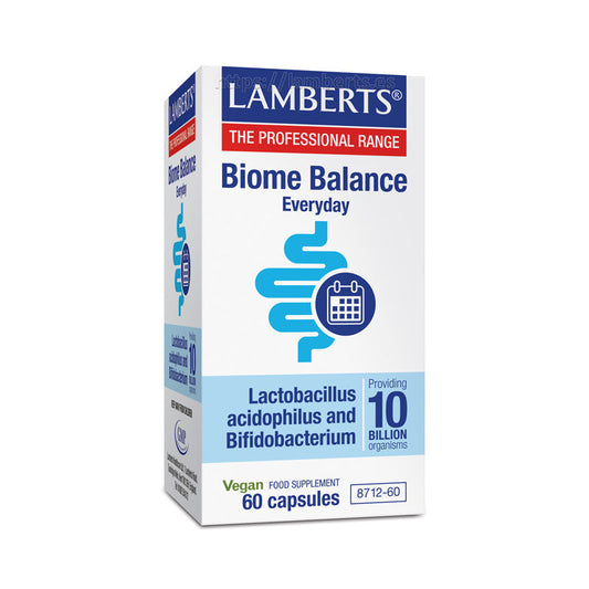 Biome Balance Everyday (Uso diario)
10 mil millones de bacterias amigas por cápsula.