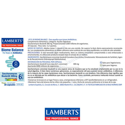 Biome Balance Antibiotics (para aquellos que toman antibióticos)