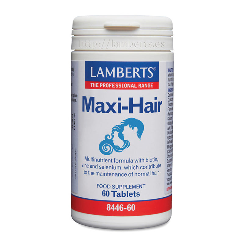 Maxi-Hair, cuidado del cabello para ella y para él. Una al día