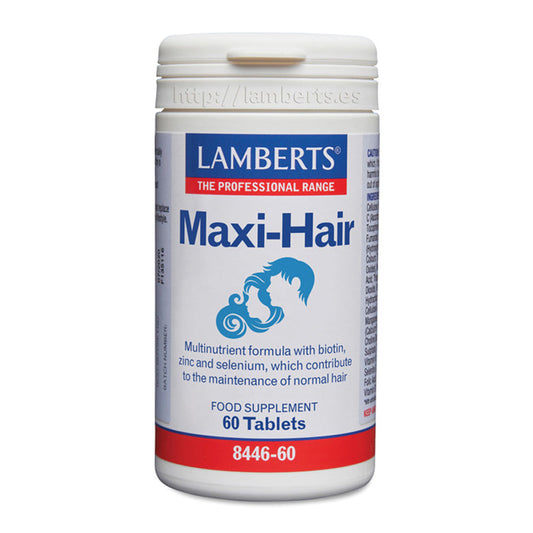 Maxi-Hair, cuidado del cabello para ella y para él. Una al día