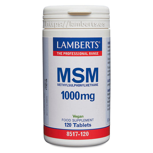 MSM 1000 mg de Fuente Natural