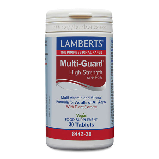 Multi-Guard® Complejo Multinutriente apto para Veganos. Con vitaminas y minerales más mezcla ORAC