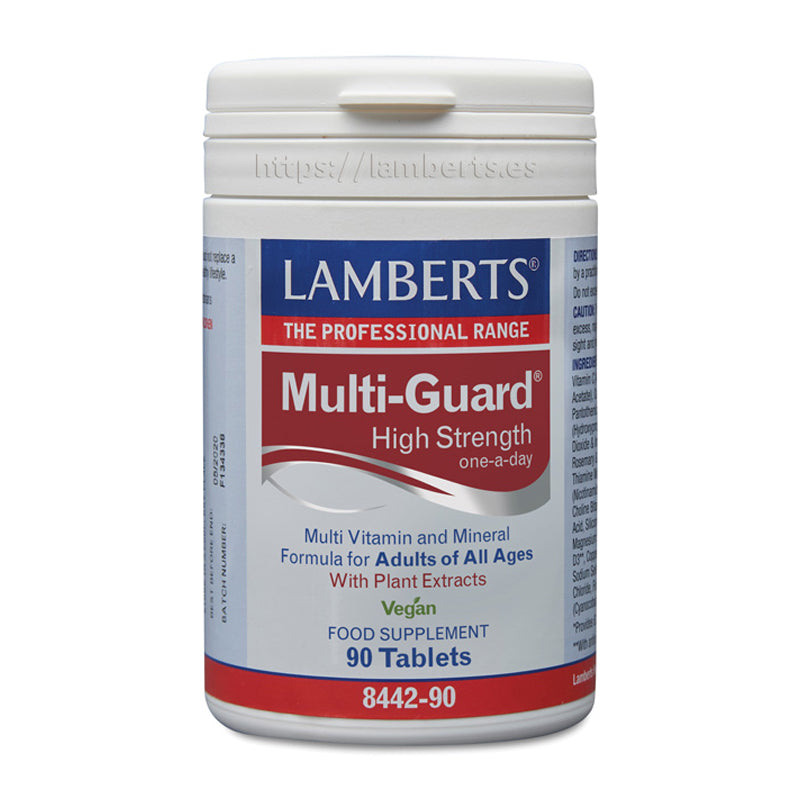 Multi-Guard® Complejo Multinutriente apto para Veganos. Con vitaminas y minerales más mezcla ORAC