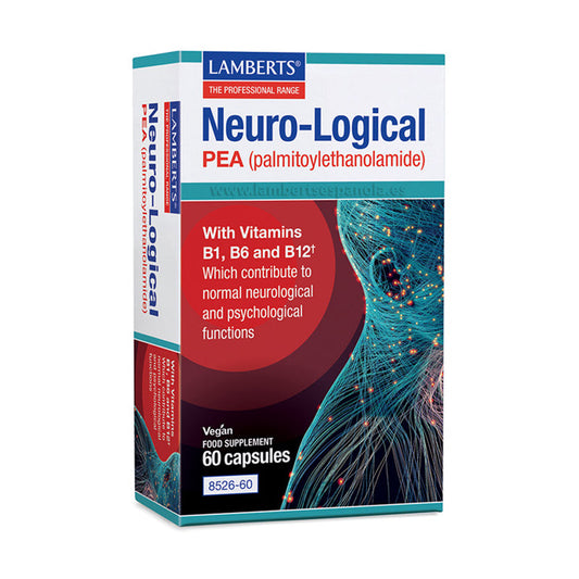 Neuro-Logical. PEA (palmitoiletanolamida) con vitaminas B1, B6 y B12