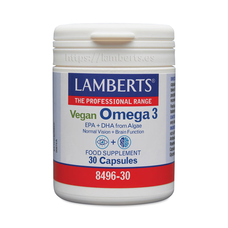 Omega 3 Vegano. EPA + DHA a partir de Algas.