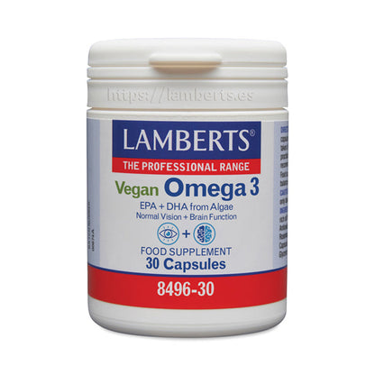 Omega 3 Vegano. EPA + DHA a partir de Algas.