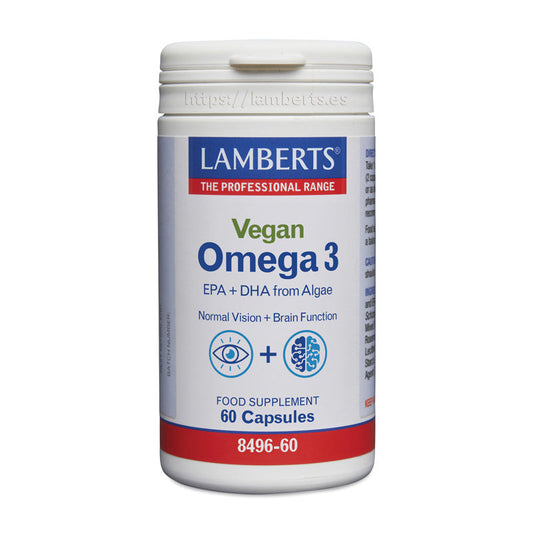 Omega 3 Vegano. EPA + DHA a partir de Algas.