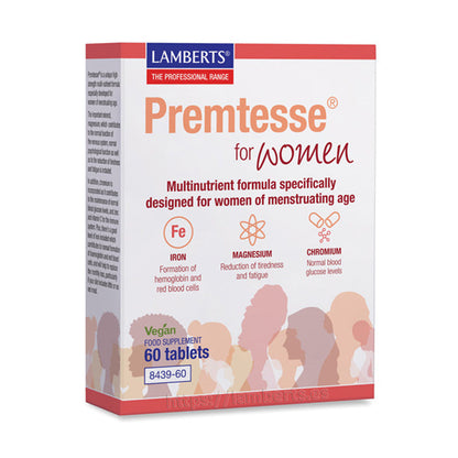 Premtesse® el Multivitamínico con 21 nutrientes para las mujeres en edad menstrual