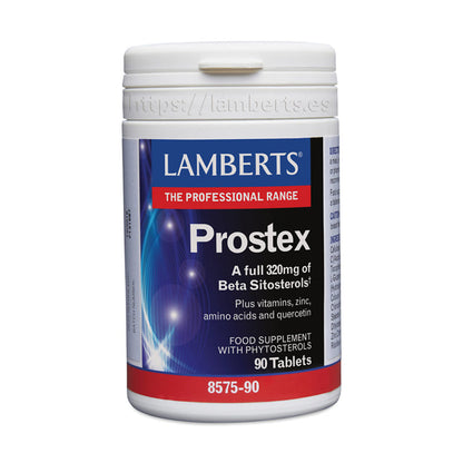 Prostex con Beta Sitosteroles más Vitaminas, Zinc Aminoácidos y Quercetina