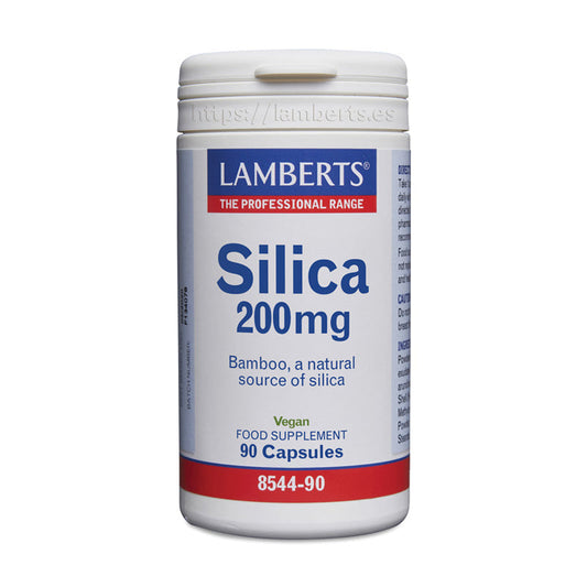 Silicio 200 mg más de 90% de Silicio Orgánico de Goma de Bambú Natural