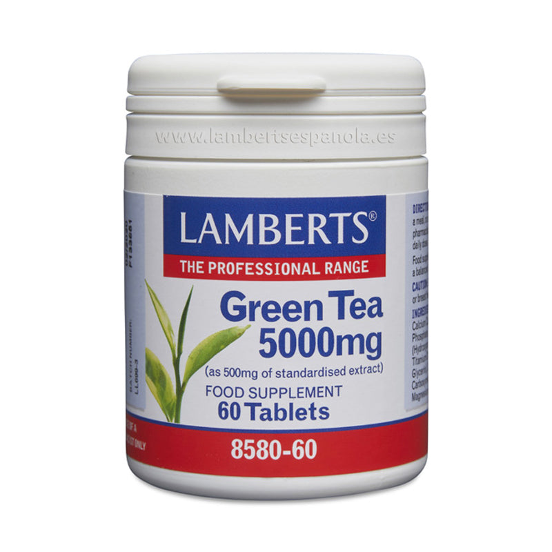 Té verde (Camellia sinensis) 500 mg como extracto.
Aporta 250 mg de catequinas
