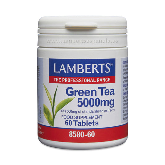 Té verde (Camellia sinensis) 500 mg como extracto.
Aporta 250 mg de catequinas