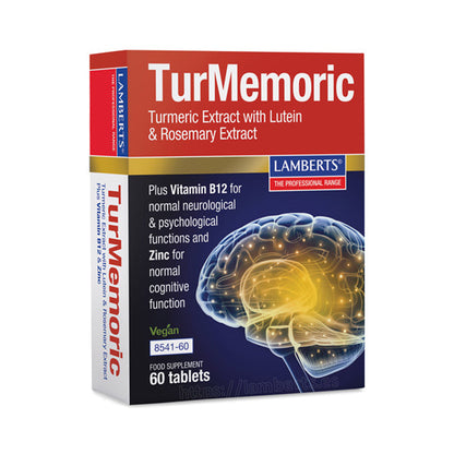 TurMemoric: Extracto de Cúrcuma, Luteína, Romero y más