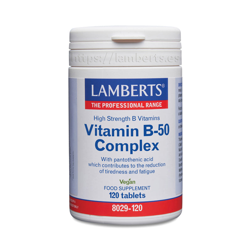 Complejo de Vitaminas B-50. Fórmula ganadora. Balance Ideal.
Ayuda a reducir el cansancio, mejora el rendimiento energético y más