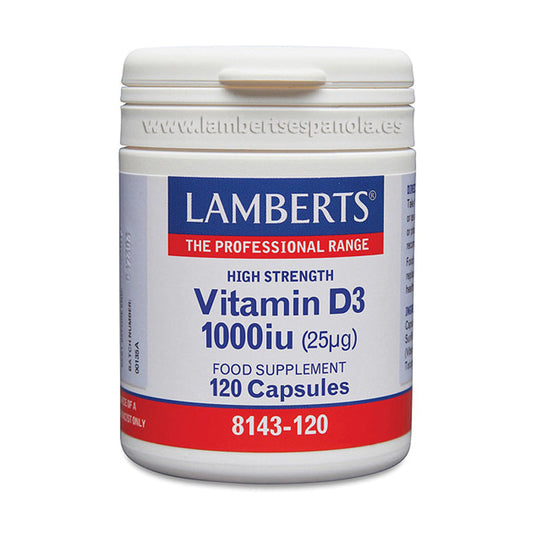 Vitamina D como D3, colecalciferol 1000 UI (25 mcg)