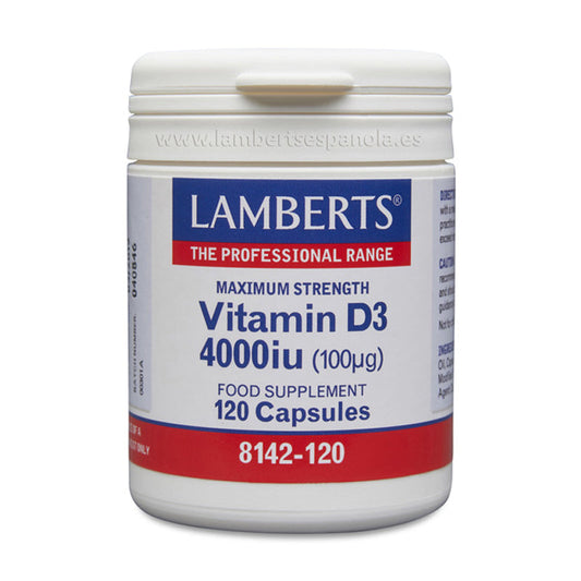 Vitamina D como D3, colecalciferol 4000 UI (100 mcg)